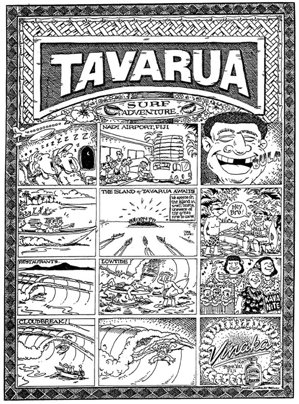 Tavarua Cartoon Page