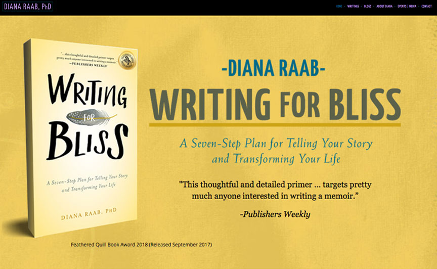 Diana Raab, PhD – Author